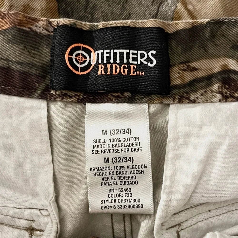Outfitters Ridge Vintage Hunting Camo 6 Pocket Cargo Pants